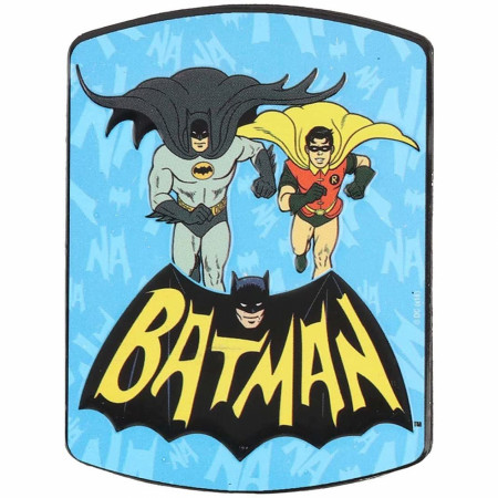 DC Comics Batman 60's Style Embossed Tin Magnet
